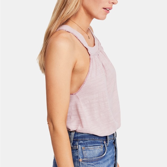 Free People Good for You Pink Tank Top L NWT - Picture 3 of 3